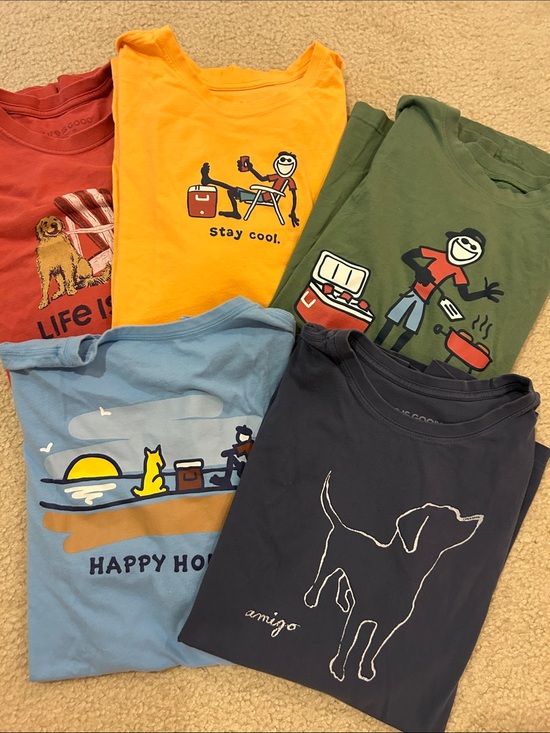 Life Is Good Other - Life Is Good Crusher Lite Tee Shirt BUNDLE